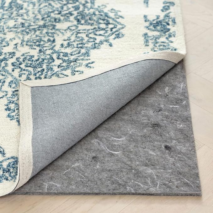 RUGPADUSA - Dual Surface - 9'10" x 13'10" - 1/8" Thick - Felt + Rubber - by RugPadUSA