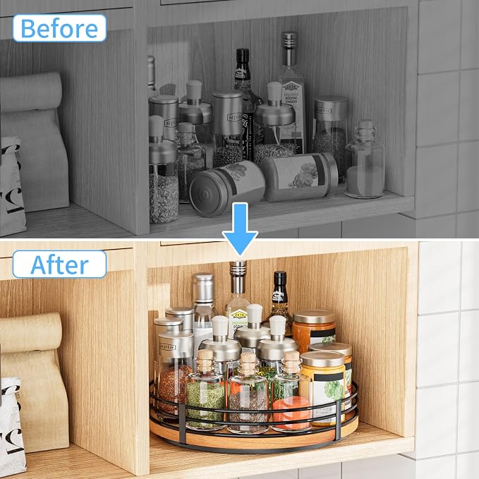 12" Lazy Susan Turntable Organizer - Image 6