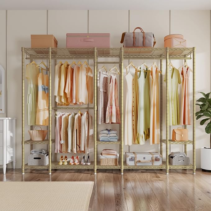 VIPEK V50 Extra Large Portable Closet Rack Bedroom Armoire Freestanding - Image 7