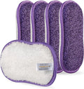 Kitchen Dish Sponge Scrubber Non Scratch, Dishcloth No Odor Reusable Washable by comfso