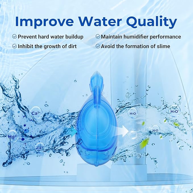 Funmit 6 Pack Universal Humidifier Cleaner Fish Compatible - Image 5