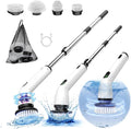 Electric Spin Scrubber, Full-Body IPX7 Waterproof Cordless Shower Scrubber by keimi