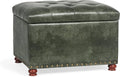 24'' Leather Ottoman with Storage Rectangle Foot Rest Ottomans Stool by DecentHomefocusoneveryonessmallfamilySimplefurnitureSophisticatedlifestyleYourspaceplannerknowyoubetterbecausemoreprofessional