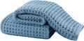 Microfiber Waffle Face Towels, 2 Pieces, Fast Drying, Lint Free by Unknown