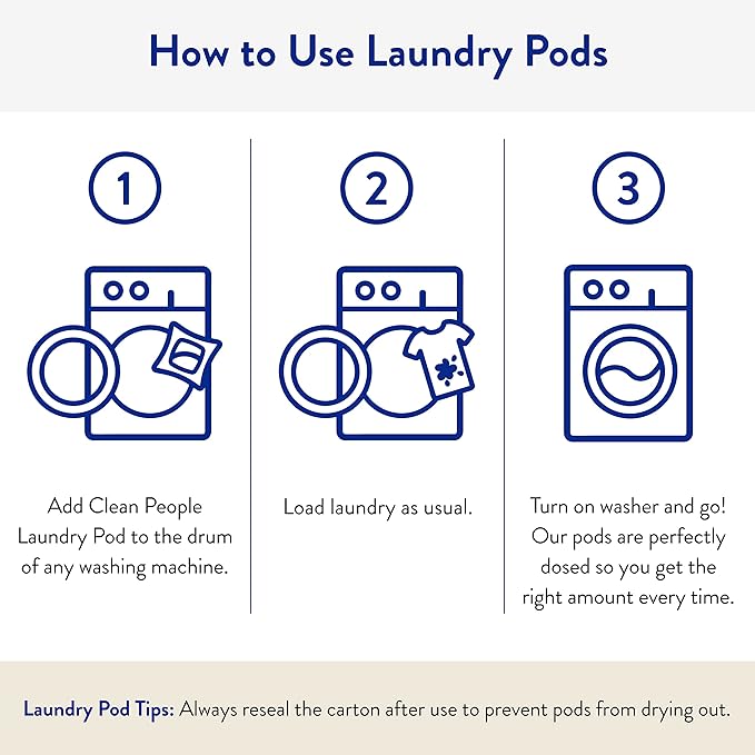 The Clean People Laundry Detergent Pods - Image 3