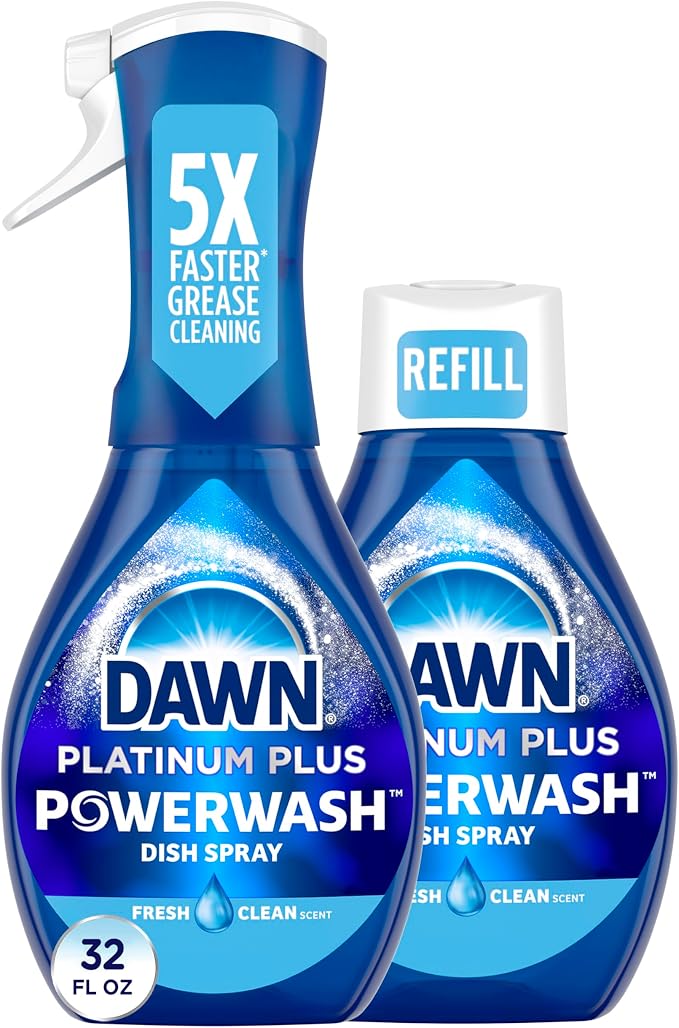 Dawn Powerwash Spray, Dish Soap, Dishwashing Liquid, Cleaning Supplies by Dawn