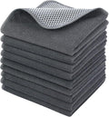 KinHwa Kitchen Washcloths for Dishes Absorbent Microfiber Dish Cloths Quick Dry by KinHwa
