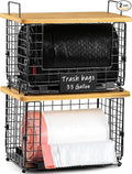 Upgrade Larger, Fit 13/30/33+ Gallon Trashbag Perfectly by AOZITA
