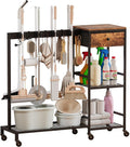Heavy Duty Metal Cleaning Cart by Unionly