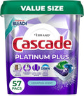 Cascade Platinum Plus Dishwasher Pods, Dishwasher Detergent, Dish Detergent Soap by Cascade