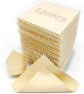 XIAOXINGYUN 120 PCS Jewelry Cleaning Cloth Jewelry Polishing Cloths by XIAOXINGYUN