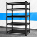 Adjustable Garage Storage Shelves, Metal Industrial Utility Shelf by Huhaneon