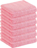Homaxy 100% Cotton Terry Kitchen Towels, Checkered Designed, Soft and Super by Homaxy