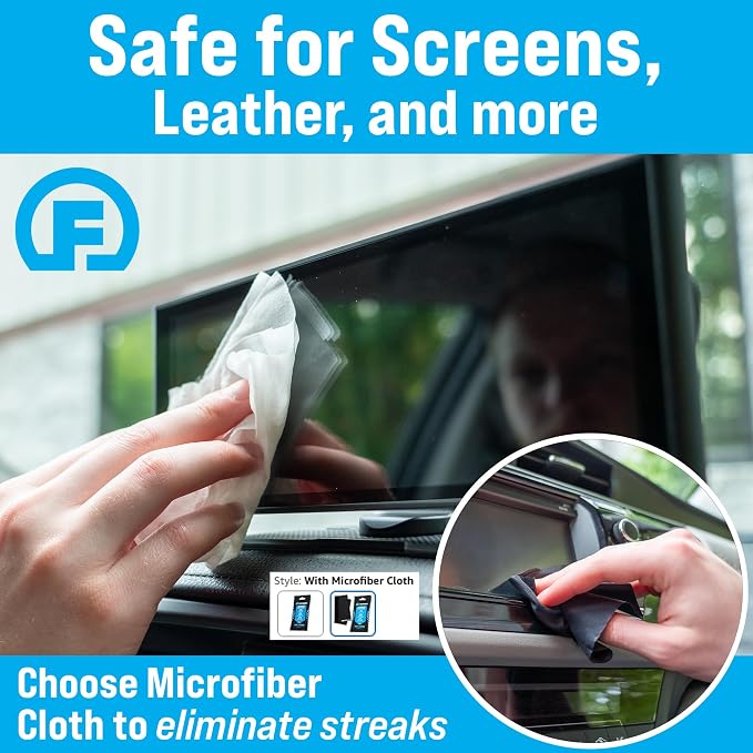 Fortress Car Interior Wipes for Car Interior Cleaning, and Steering Wheel - Image 4