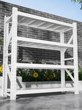 Storage Shelves Heavy Duty, Metal Garage Shelving Units, 4 Tier Storage Rack by Unknown