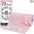 Matthew Microfiber Cleaning Cloth Roll 72Pack Reusable Paper Towels&Washable by MATTHEWCLEANINGPRODUCTS