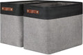 DULLEMELO Extra Large Storage Baskets, Fabric Storage Bins by DULLEMELO