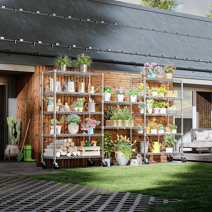 IZEUK 5-Tier Storage Shelving Unit - Image 2