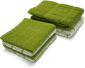 100% Cotton Terry Dish Cloth & Dish Towel, 6 Pack, Super Soft and Absorbent by Ecotribe