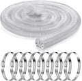 2.5 inches 30 ft PVC Dust Collection Hose by Yaocom