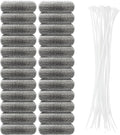 24 PCS Lint Traps, Stainless Steel Lint Catcher by Unknown