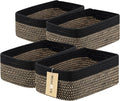 Small Storage Baskets for Organizing | Closet Organizer Bins | Shelf Toy Basket by MiniArkStorageBasketsHome