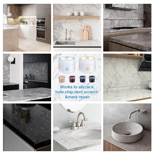 Marble and Granite Repair kit, Quartz Countertop Repair Kit - Image 6