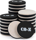 CO-Z 24pcs Felt Furniture Sliders by CO-Z