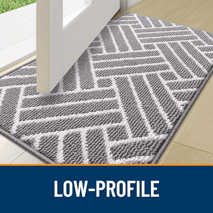 OLANLY Indoor Door Mat, 48x32 Inch, Dirt Resistant and Absorbent, Non-Slip - Image 4