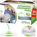 Commode Absorbent Pads for Bedside Commode Liners by SimplySeniors