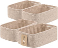 Small Storage Baskets for Organizing | Closet Organizer Bins | Shelf Toy Basket by MiniArkStorageBasketsHome
