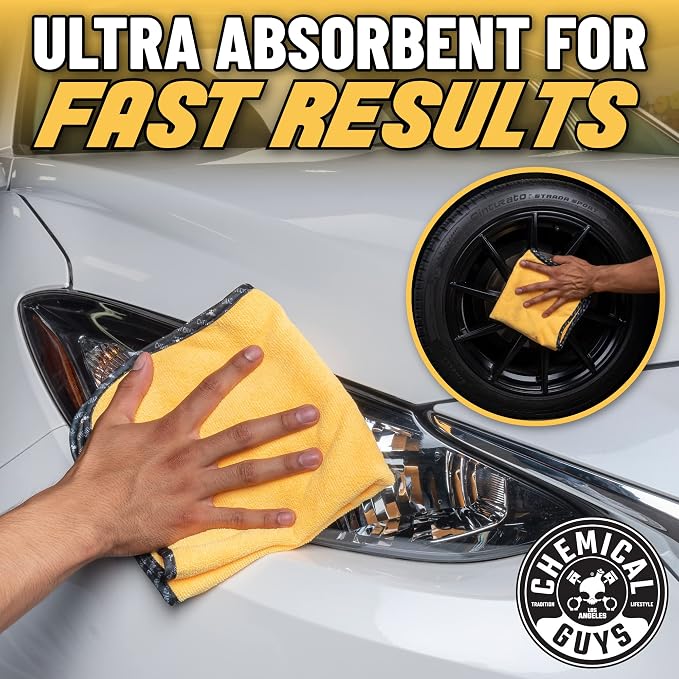Chemical Guys MIC_506_24 Professional Grade Premium Microfiber Towels, Home - Image 6