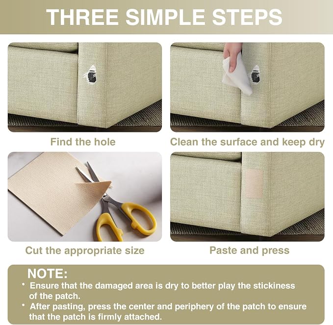 Canvas Repair Tape 4×70 Inch Waterproof Self-Adhesive Fabric Repair Patch - Image 7