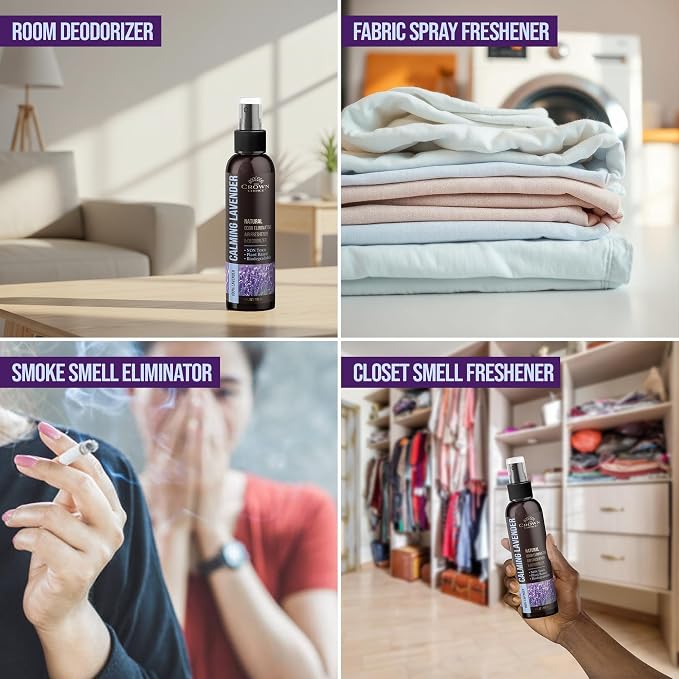 Non-Toxic Odor Eliminator, Natural Lavender Air Freshener Spray - Image 5