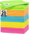 FIXSMITH Microfiber Cleaning Cloth, 20 Pack Cleaning Rags, Cleaning Towels by FIXSMITH
