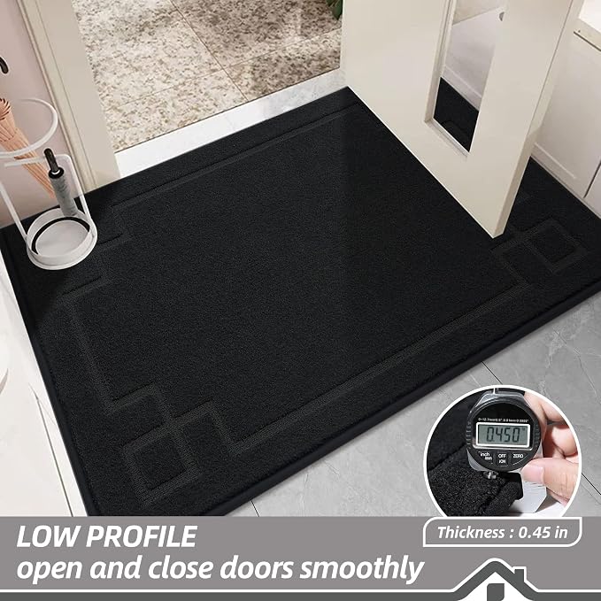 BEQHAUSE Door Mat 24" x 36", Non-Slip Door Mats Indoor Entryway Rugs Washable - Image 6