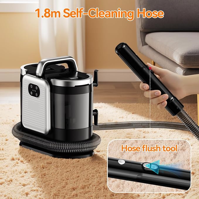 Portable Carpet and Upholstery Spot Cleaner Machine, Instant Heating Carpet - Image 5