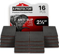 Non Slip Furniture Pads X-PROTECTOR – 16 PCS Furniture Grippers 2 1/2" by X-Protector