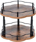 Lazy Susan Spice Rack Organization by SNTD
