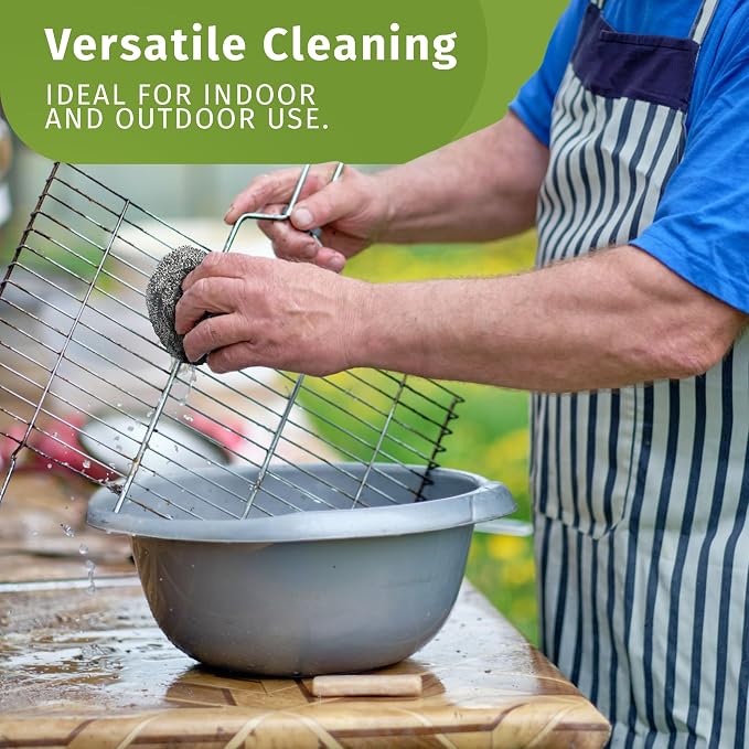 Brheez Stainless Steel Cleaner Scouring Pads - Image 4