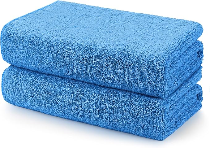 HOMEXCEL Car Drying Towels, 2 Pack Professional Microfiber Towels by HOMEXCEL