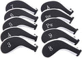 Sword &Shield sports Neoprene Zipper Golf Club Iron Head Covers Iron Covers by Unknown