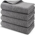 HOMEXCEL Professional Large Microfiber Car Drying Towels 4 Pack, Lint Free by HOMEXCEL