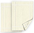 Pearl Linens Pack of 2 100% Cotton Bath Mat 18x25 inches, Soft & Absorbent by PearlLinens