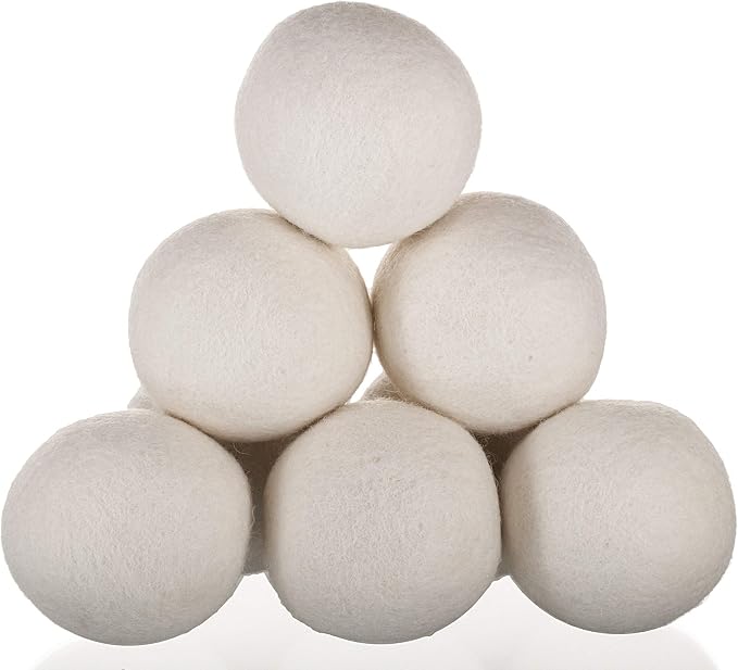 Woolzies Wool Dryer Balls Organic: Our Big Wool Spheres are the Best fabric - Image 3