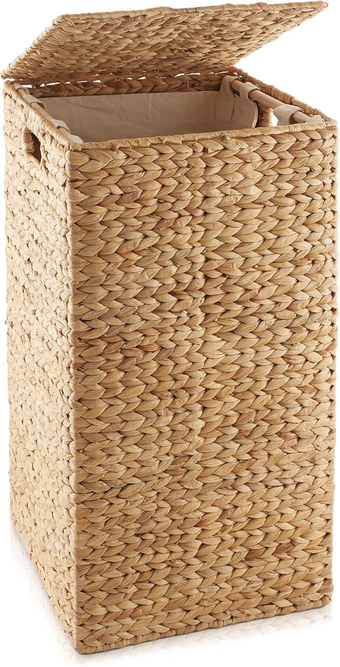 Casafield Laundry Hamper with Lid and Removable Liner Bag by Casafield