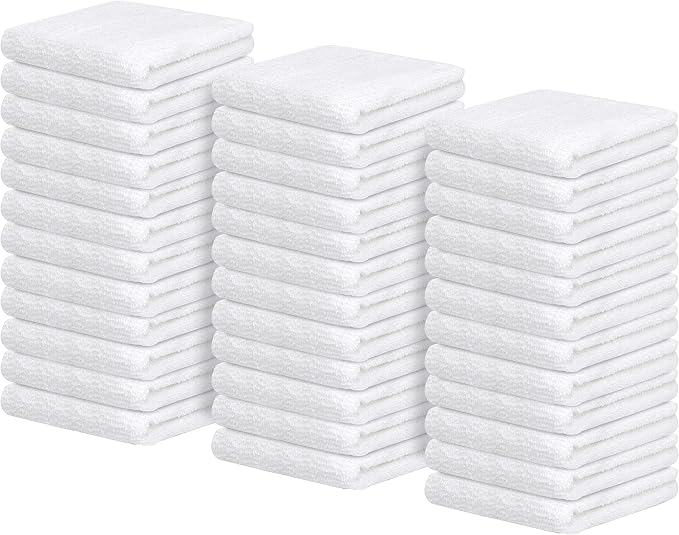 Avalon Towels Terry Bar Mop Towels Size 16"x19" – Absorbent and Durable by AvalonTowels