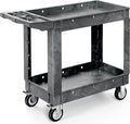 YITAHOME Utility Cart on Wheels, 550 lbs Capacity Service Cart, 40 x 17 Inch by YITAHOME
