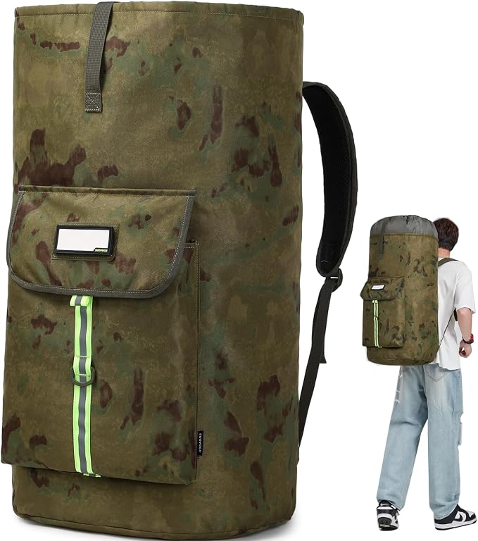 laundry bag backpack, extra-large heavy duty laundry bags, laundry backpack by SUOVOCK