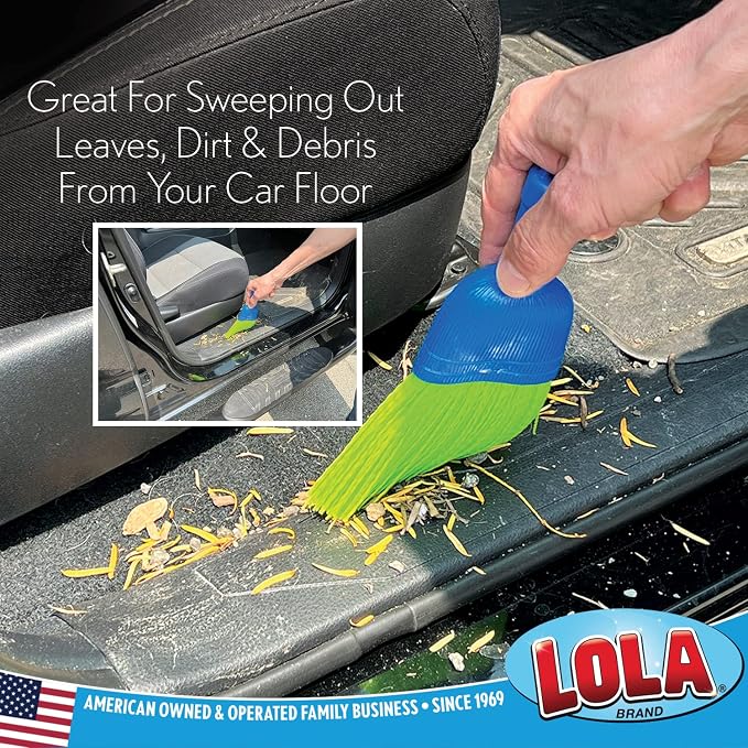 LOLA Whisk Broom, Hand Brush, 6 Pack, Durable Bristles, Whisks Away Dirt & - Image 3